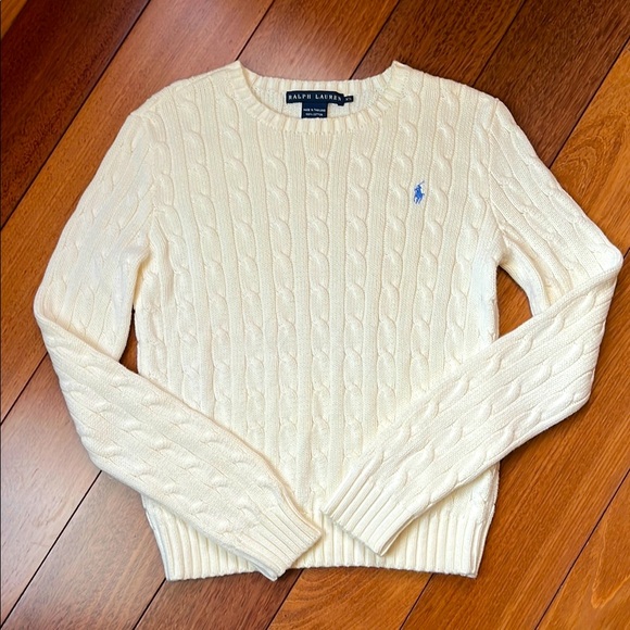 EUC Ralph Lauren Cable Knit Sweater - Picture 1 of 6